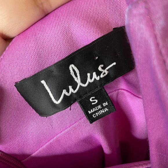 Lulu's Shining Brighter Skater Mini Dress Purple - Picture 6 of 7